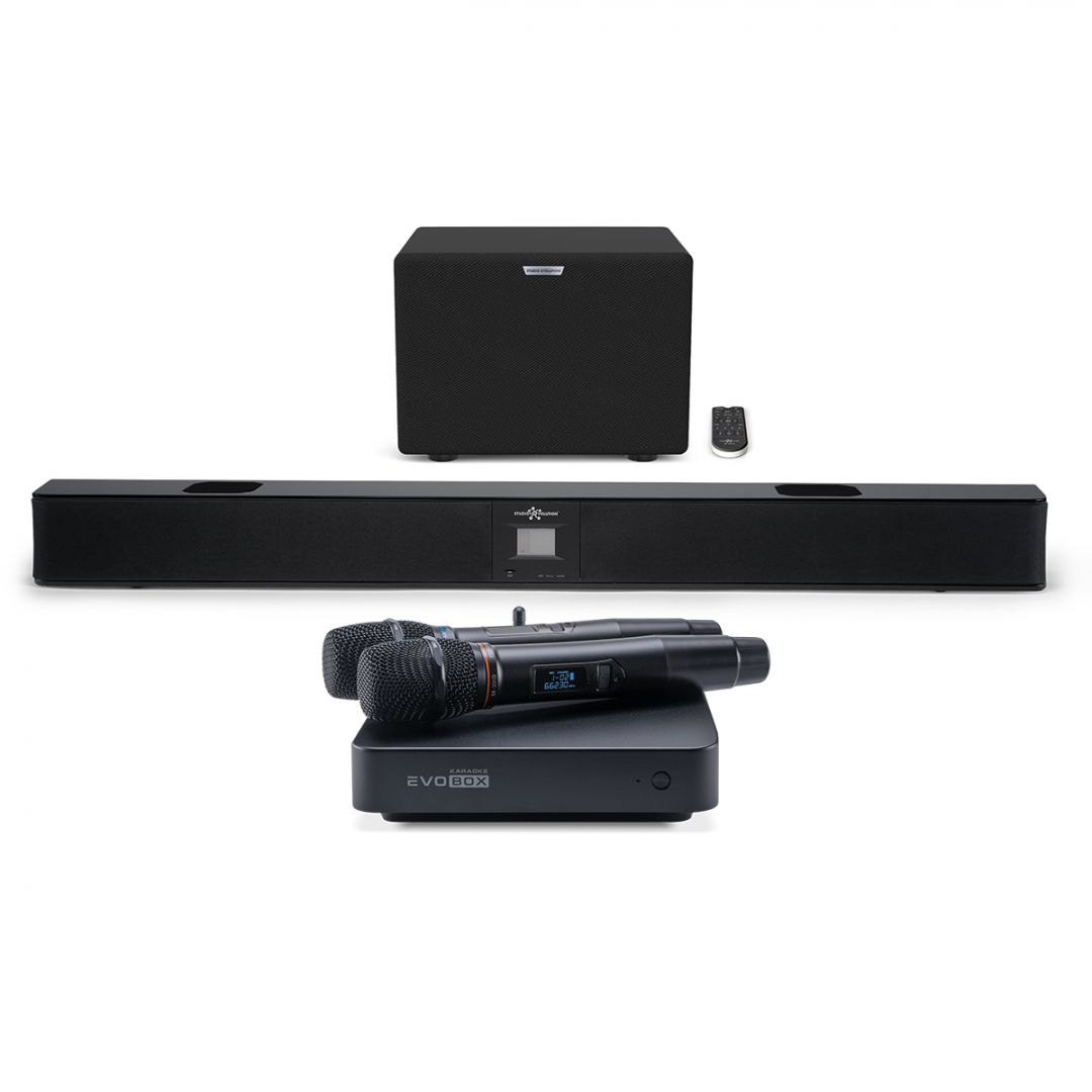 караоке-комплект EVOBOX Plus + EvoSound Bar (саундбар с караоке) в Волоколамске