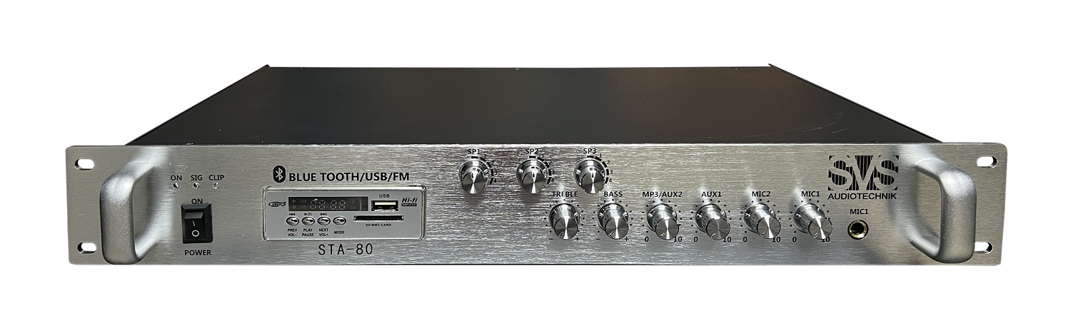 SVS Audiotechnik STA-80 Микшер-усилитель для систем Public Address в Волоколамске