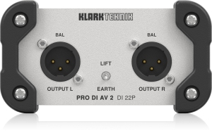 Klark Teknik DI 22P пассивный стерео директ-бокс в Волоколамске