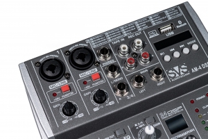 SVS Audiotechnik mixers AM-4 DSP Аналоговый микшерный пульт, 4-канала в Волоколамске